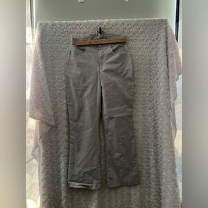 Free People Striped Florence Crop Railroad High Rise Pants Womens Small